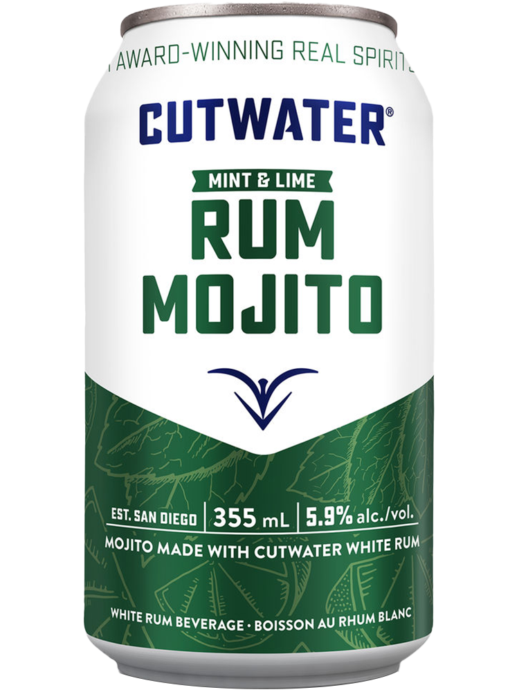 Cutwater Rum Mojito - 4 x 355 mL