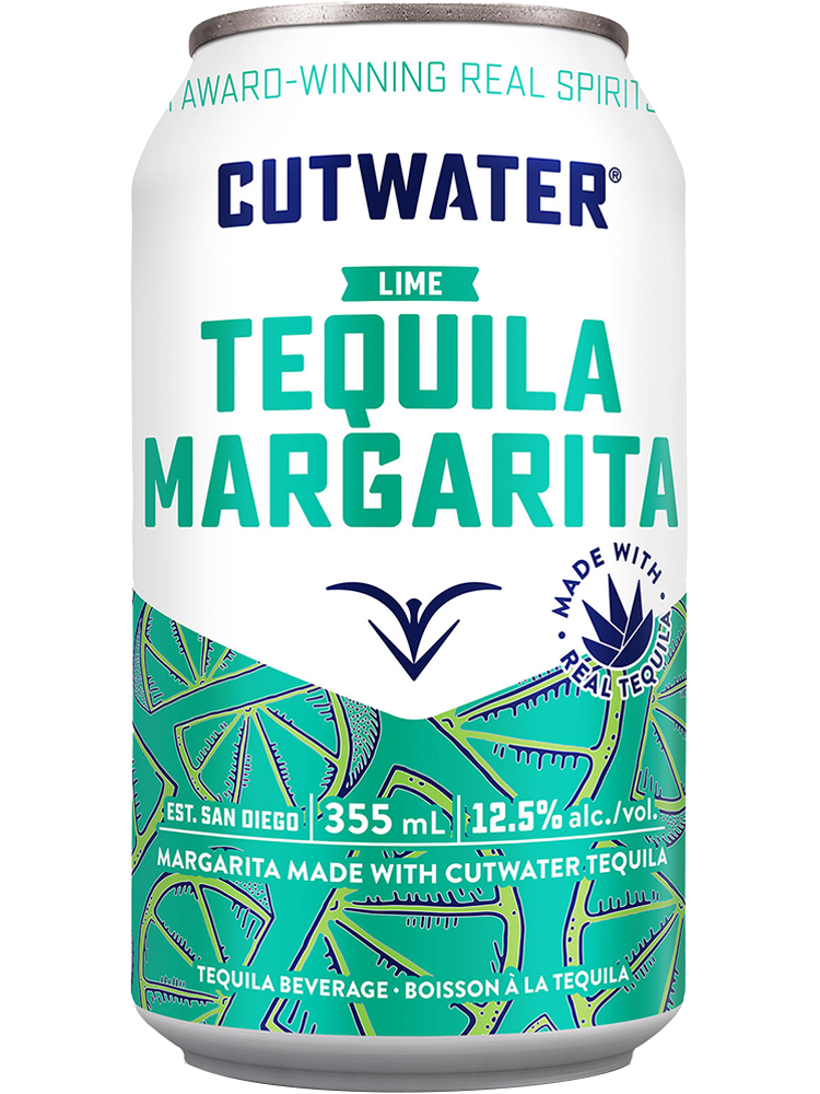 Cutwater Tequila Margarita - 4 x 355 mL