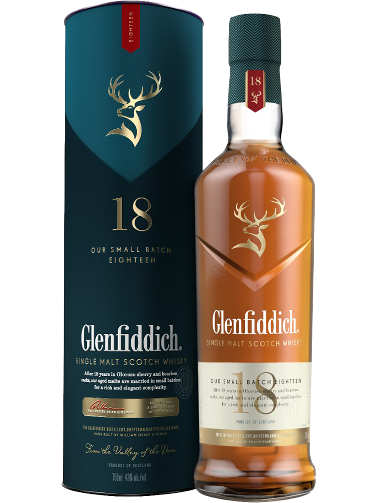 Glenfiddich 18 Year Old Whisky - 2024 Release