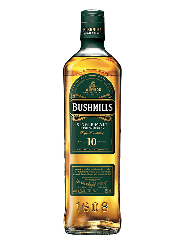 Bushmills 10 Year Old Irish Whiskey