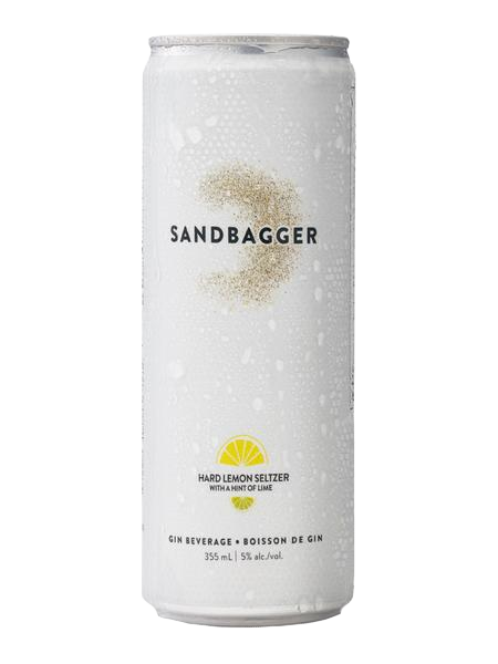 Sandbagger Hard Lemon Seltzer - 6 x 355mL