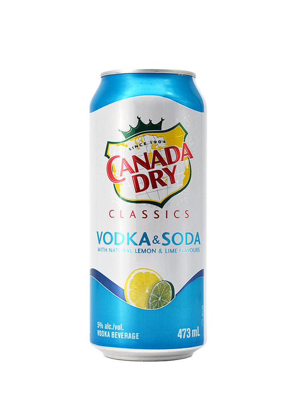 Canada Dry Classics Vodka & Soda - 473mL