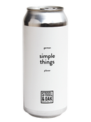 Steel & Oak Simple Things Pilsner - 4 x 473mL