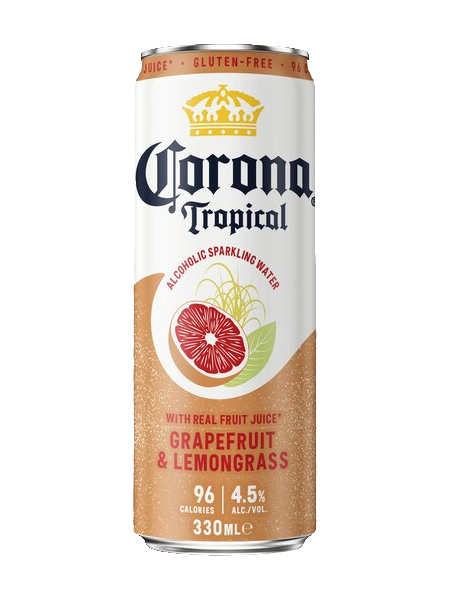 Corona Tropical Grapefruit & Lemongrass - 6 x 355mL
