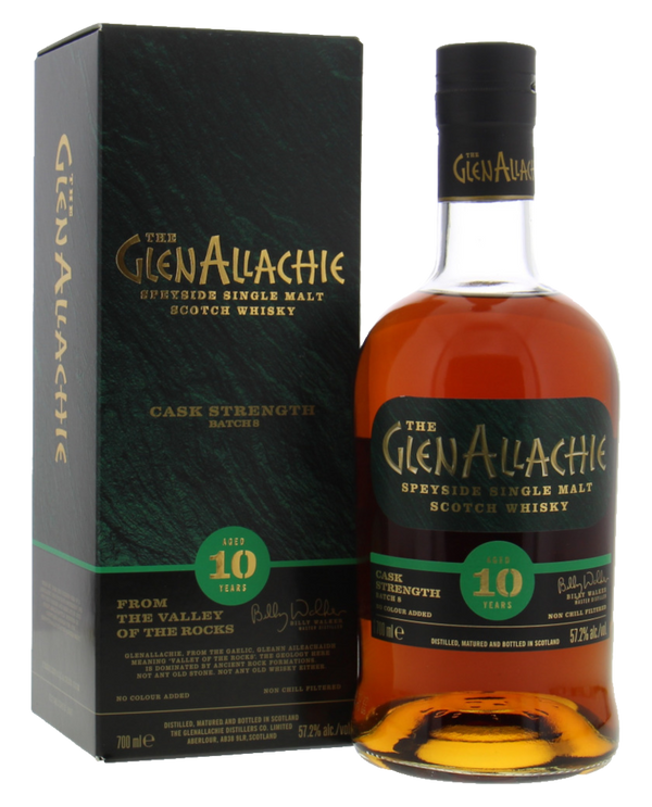 GlenAllachie 10 Year Old Cask Strength Whisky - Batch 8