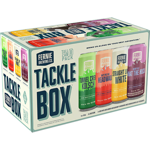Fernie Brewing Tackle Box - 8 x 473 mL