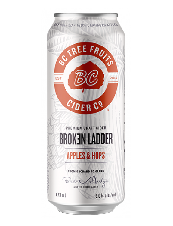Broken Ladder Apples and Hops Cider 4 x 473mL