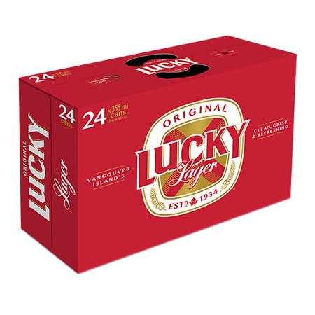 Lucky Lager - 24 x 355mL
