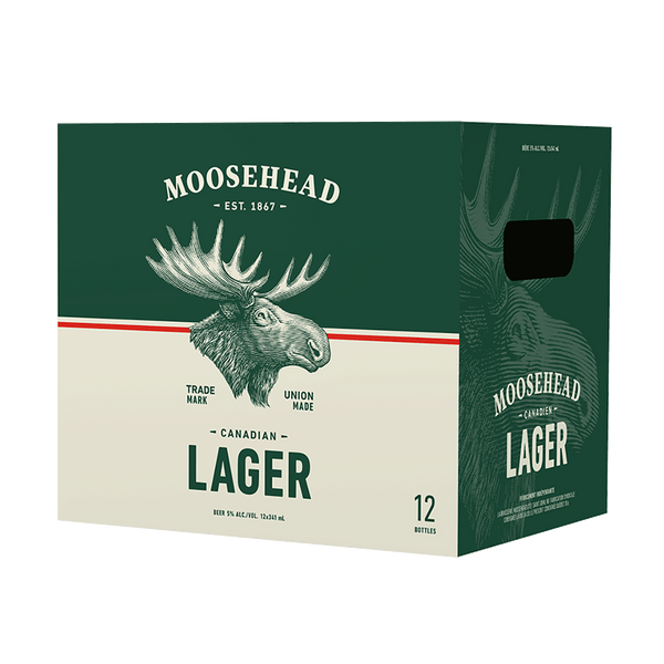 Moosehead Lager - 12 x 341mL