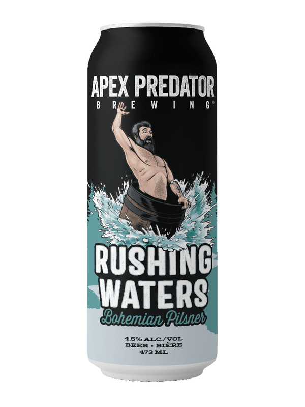 Apex Predator Rushing Waters Bohemian Pilsner - 4 x 473mL