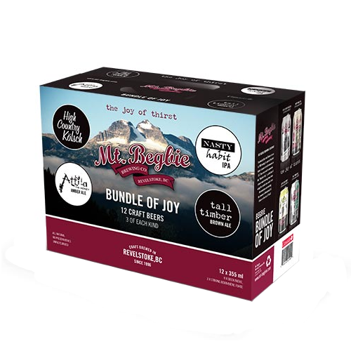 Mt. Begbie Bundle of Joy Variety Pack - 12 x 355mL