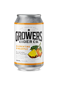 Growers Clementine Pineapple Cider - 6 x 355mL