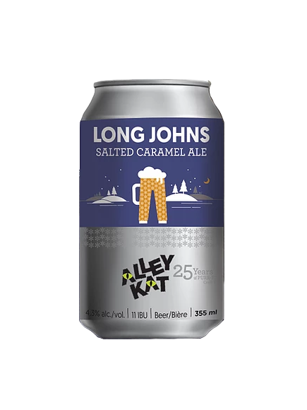 Alley Kat Long Johns Salted Caramel Ale - 6 x 355mL