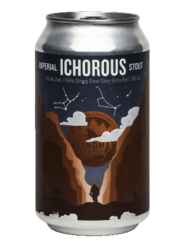 Blindman Ichorous Imperial Stout - 4 x 355mL