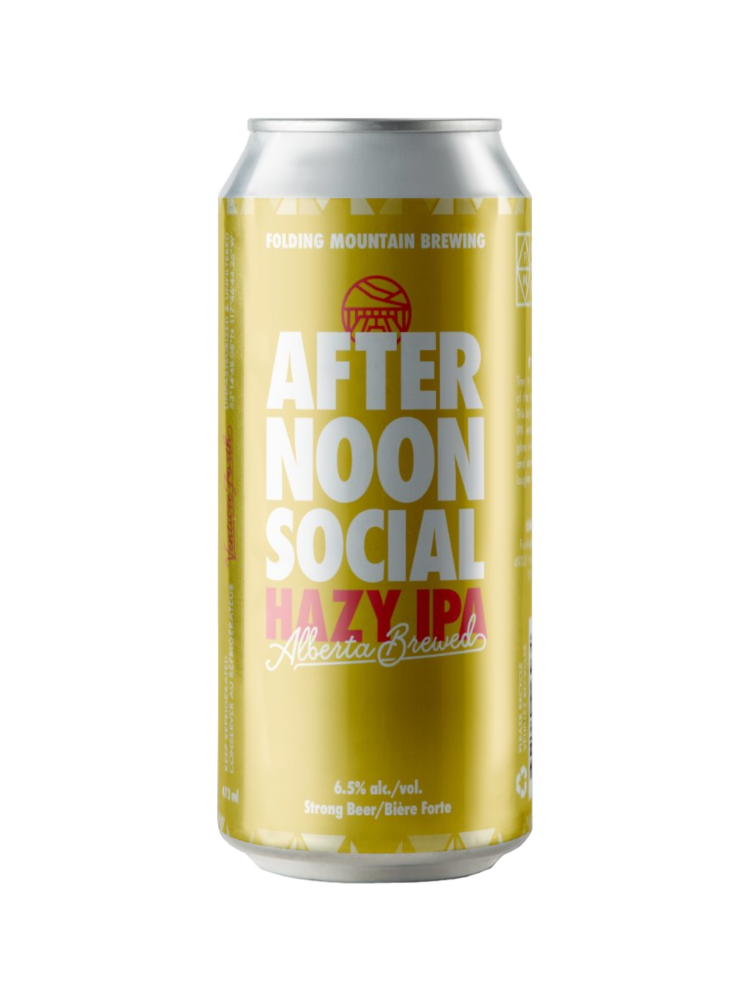 Folding Mountain Afternoon Social Hazy IPA - 4 x 473mL