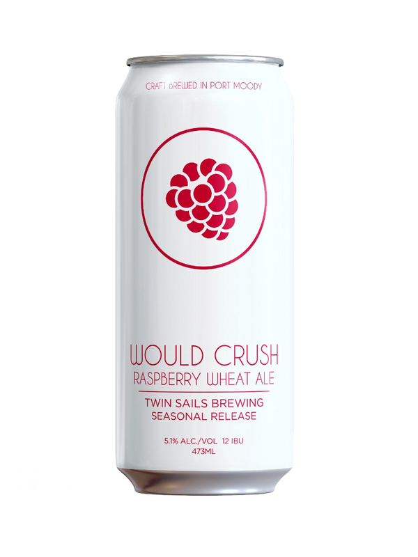 Twin Sails Would Crush Raspberry Wheat Ale - 4 x 473mL