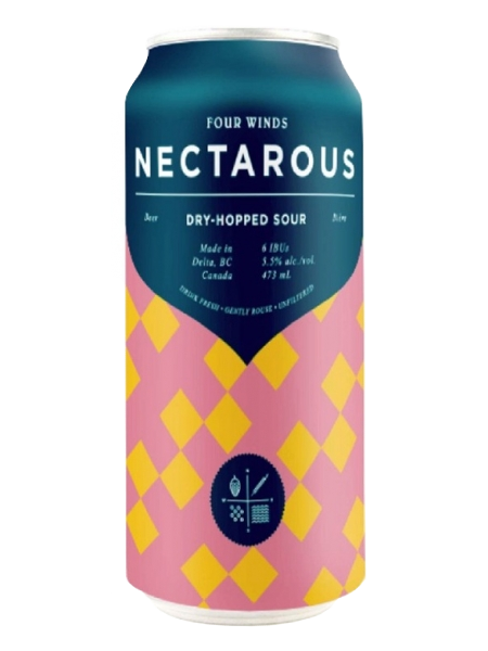 Four Winds Nectarous Dry-Hopped Sour - 4 x 473mL
