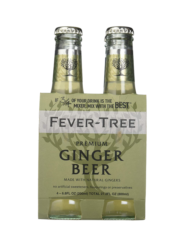 Fever Tree Ginger Beer - 4 x 200mL
