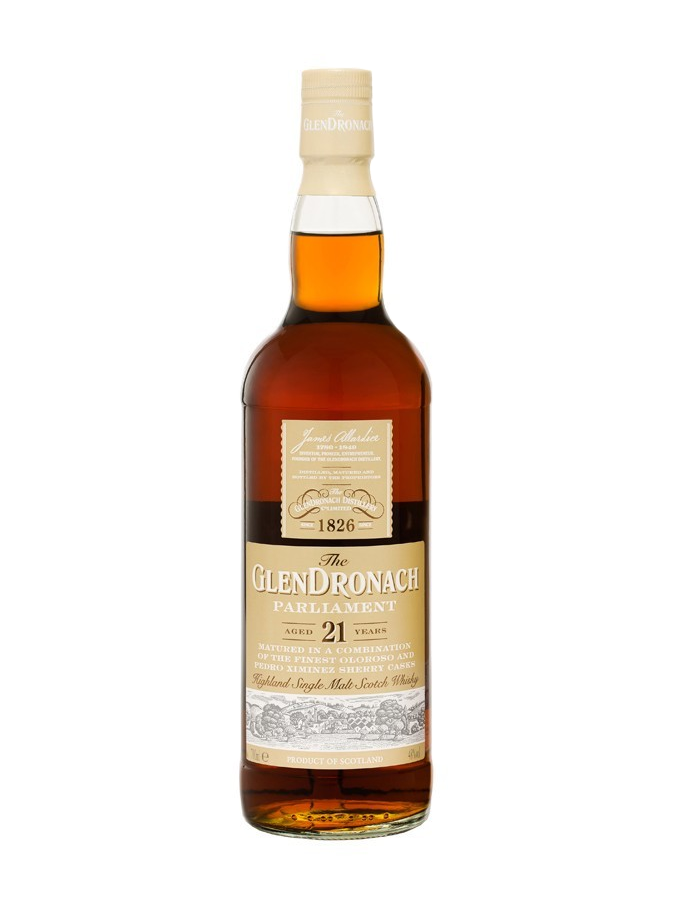 GlenDronach 21 Year Old Parliament Sherry Cask 2018 Release (48% ABV)
