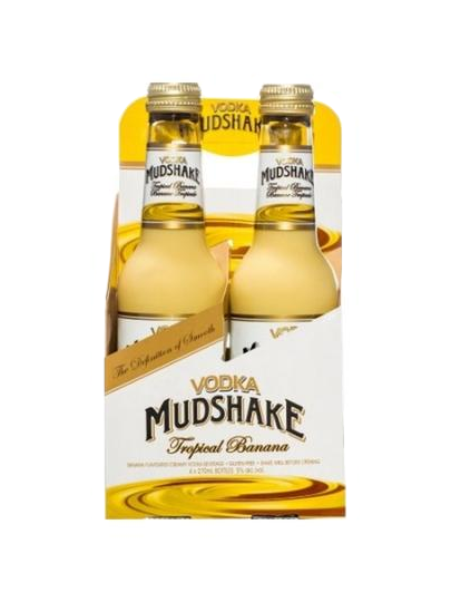 Mudshake Tropical Banana - 4 x 270mL