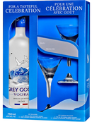 Grey Goose with Martini Glasses Gift Pack