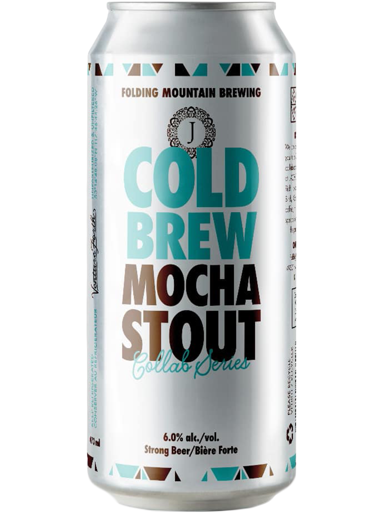 Folding Mountain Cold Brew Mocha Stout - 4 x 473 mL