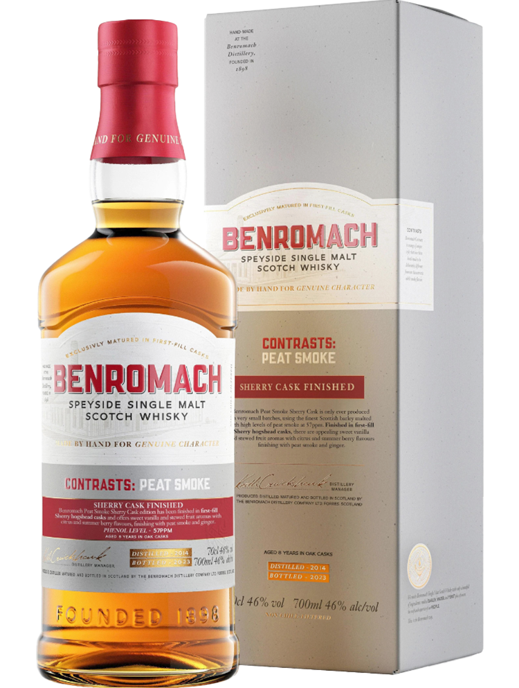 Benromach 2014 Peat Smoke Sherry Cask Whisky