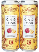 Confluence Distilling Non-Alcoholic Gin & Tonic - 4 x 355 mL