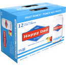Happy Dad Hard Seltzer Fruit Punch - 12 x 355 mL