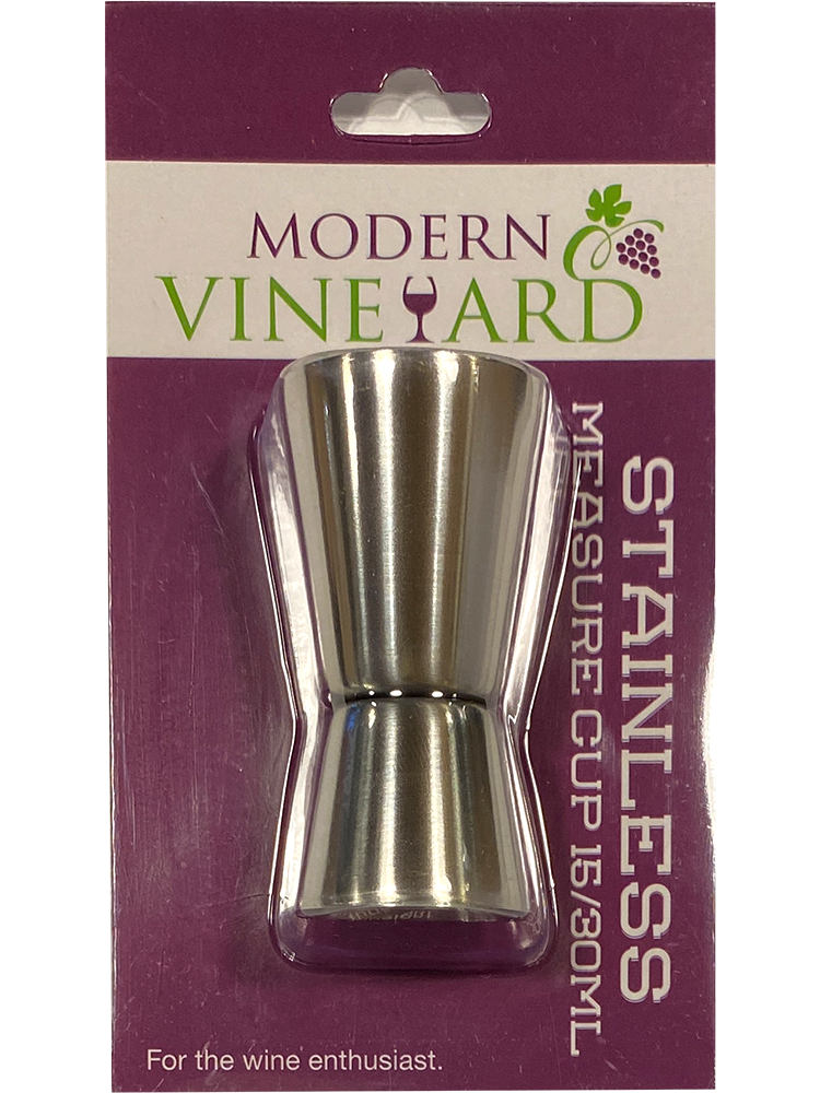 Modern Vineyard Stainless Steel Jigger - 15/30 mL