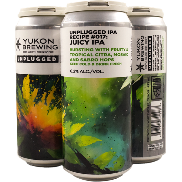 Yukon Brewing Juicy IPA - 4 x 473 mL