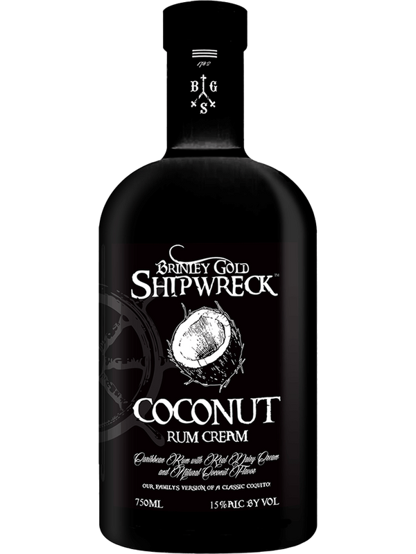Brinley Gold Shipwreck Coconut Rum Cream Liqueur