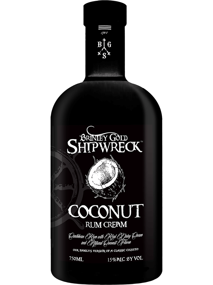 Brinley Gold Shipwreck Coconut Rum Cream Liqueur