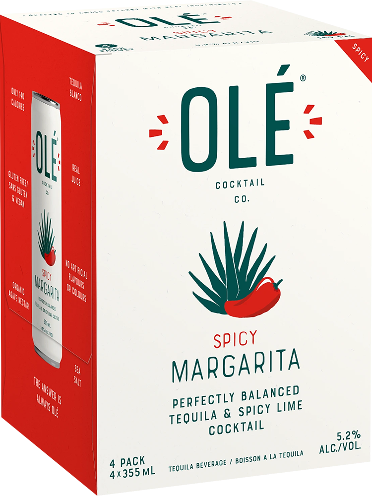 Ole Spicy Margarita - 4 x 355 mL