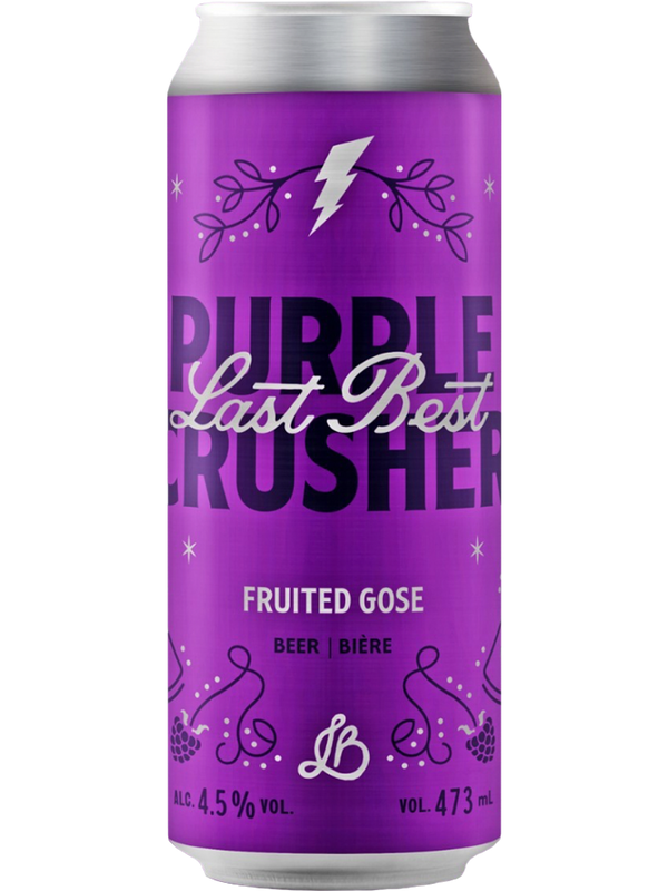 Last Best Purple Crusher Fruited Gose - 4 x 473 mL