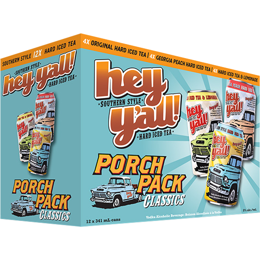 Hey Y'all Porch Pack - 12 x 341 mL