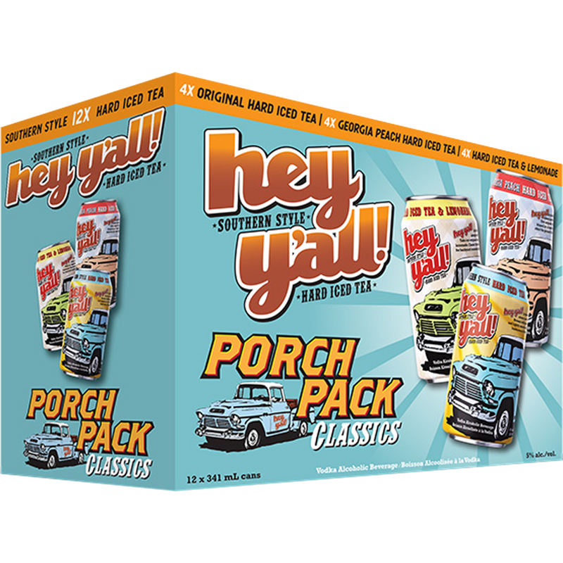 Hey Y'all Porch Pack - 12 x 341 mL