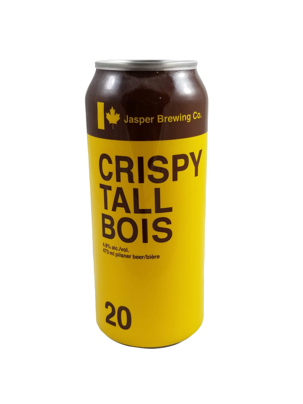 Jasper Brewing Crisp Pils Tall Bois - 4 x 473mL