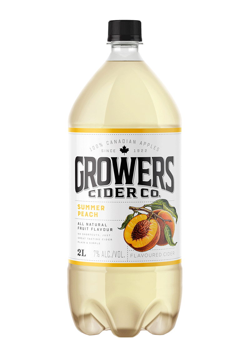 Growers Peach Cider - 2L