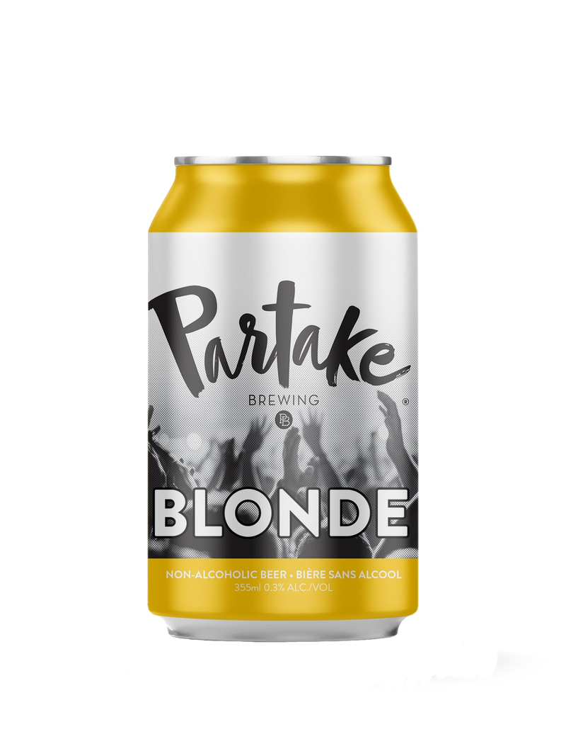 Partake Non-Alcoholic Blonde Ale - 4 x 355mL
