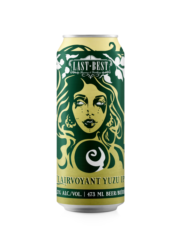 Last Best Clairvoyant Yuzu IPA - 4 x 473mL