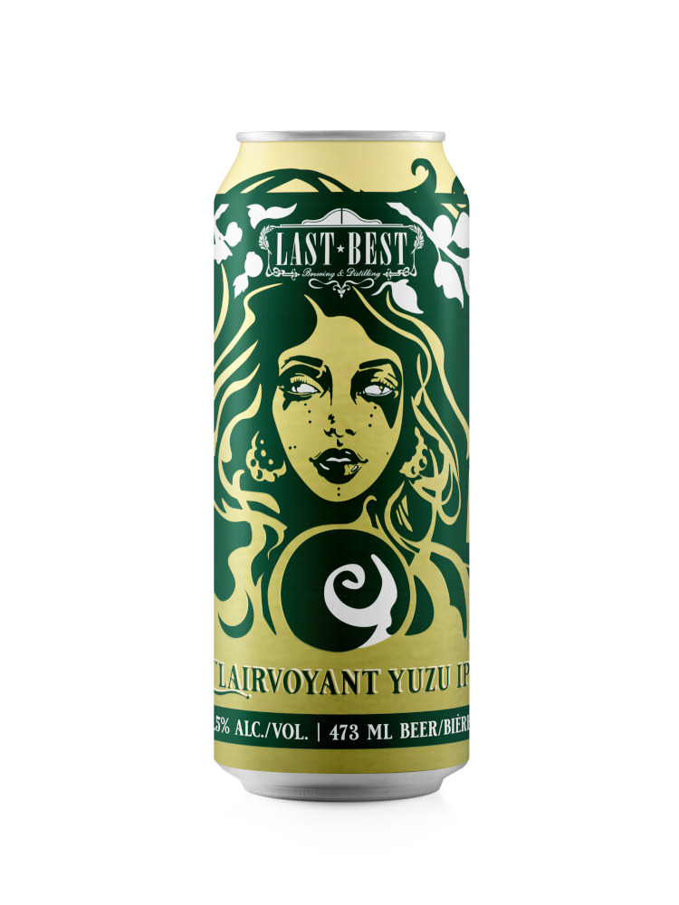 Last Best Clairvoyant Yuzu IPA - 4 x 473mL