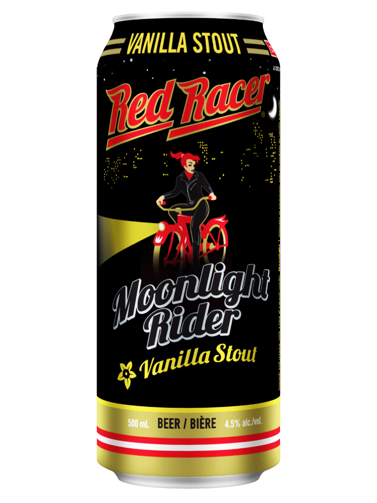 Red Racer Moonlight Rider Vanilla Stout - 4 x 500mL