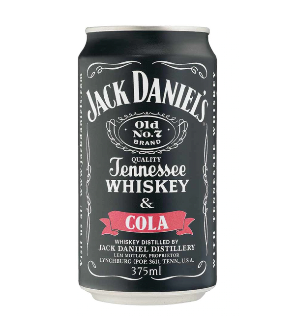 Jack Daniel's & Cola - 4 x 355mL