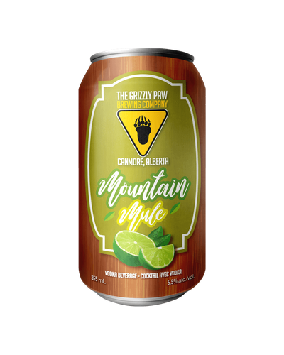 Grizzly Paw Mountain Mule - 4 x 355mL