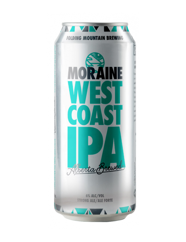 Folding Mountain Moraine West Coast IPA - 4 x 473mL