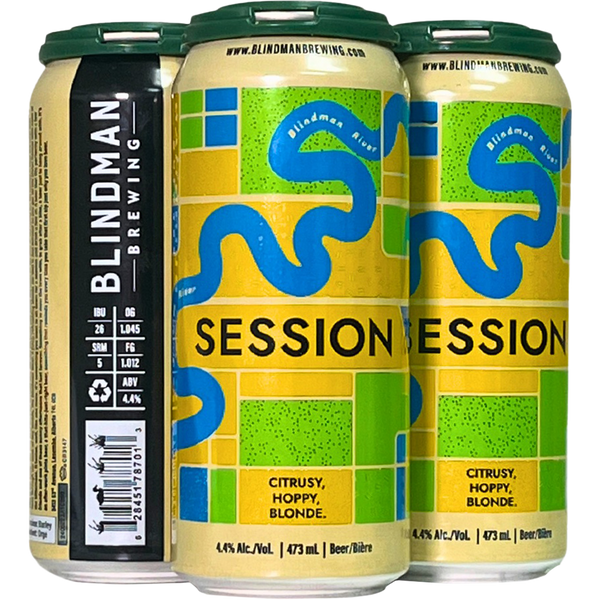 Blindman Session Ale - 4 x 473 mL