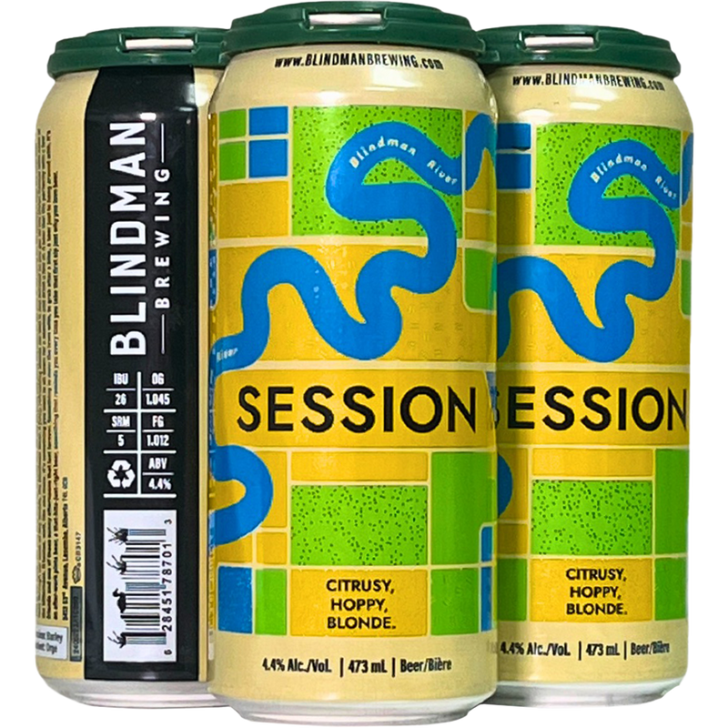 Blindman Session Ale - 4 x 473 mL