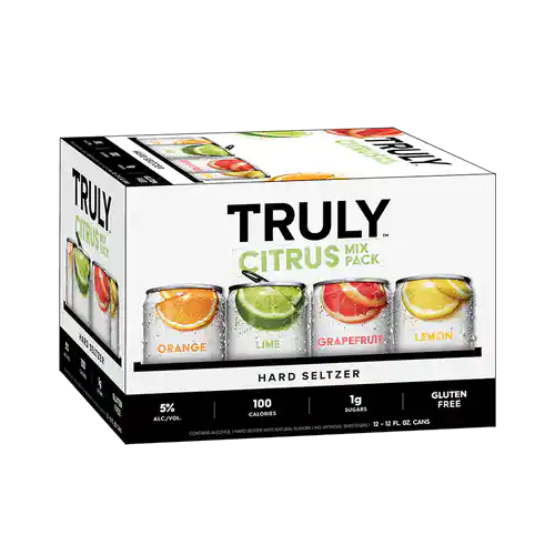 Truly Hard Sparkling Water Citrus Mix - 12 x 355mL