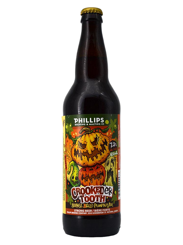 Phillips Crookeder Tooth Barrel Aged Pumpkin Ale - 650mL